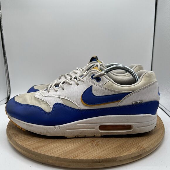 Nike Air Max 1 SE ‘Windbreaker’ Men’s Size 11.5 Shoe 2019 Blue/Yellow AO1021-102
